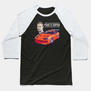 Paul walker's supra ( fast and furious ) Baseball T-Shirt